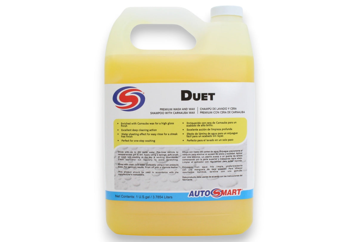 Duet - Champú de lavado y cera premium 1 gal