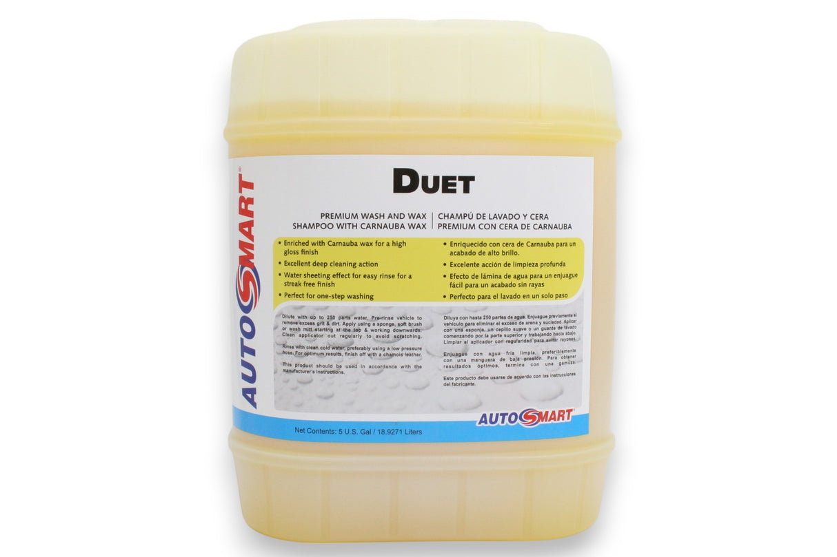 Duet - Champú de lavado y cera premium 1 gal