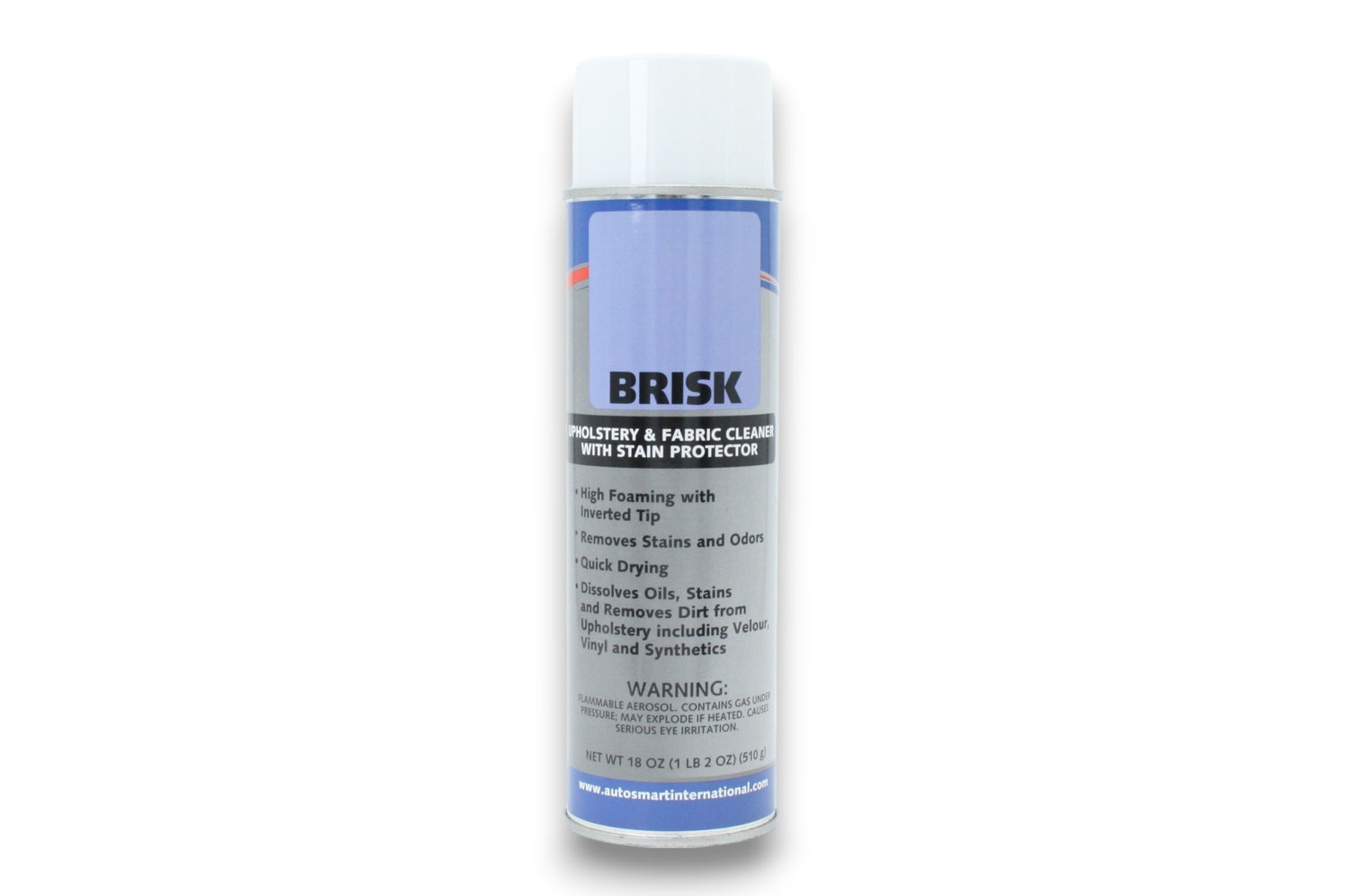 Brisk - Upholstery And Fabric Foam Cleaner 18oz