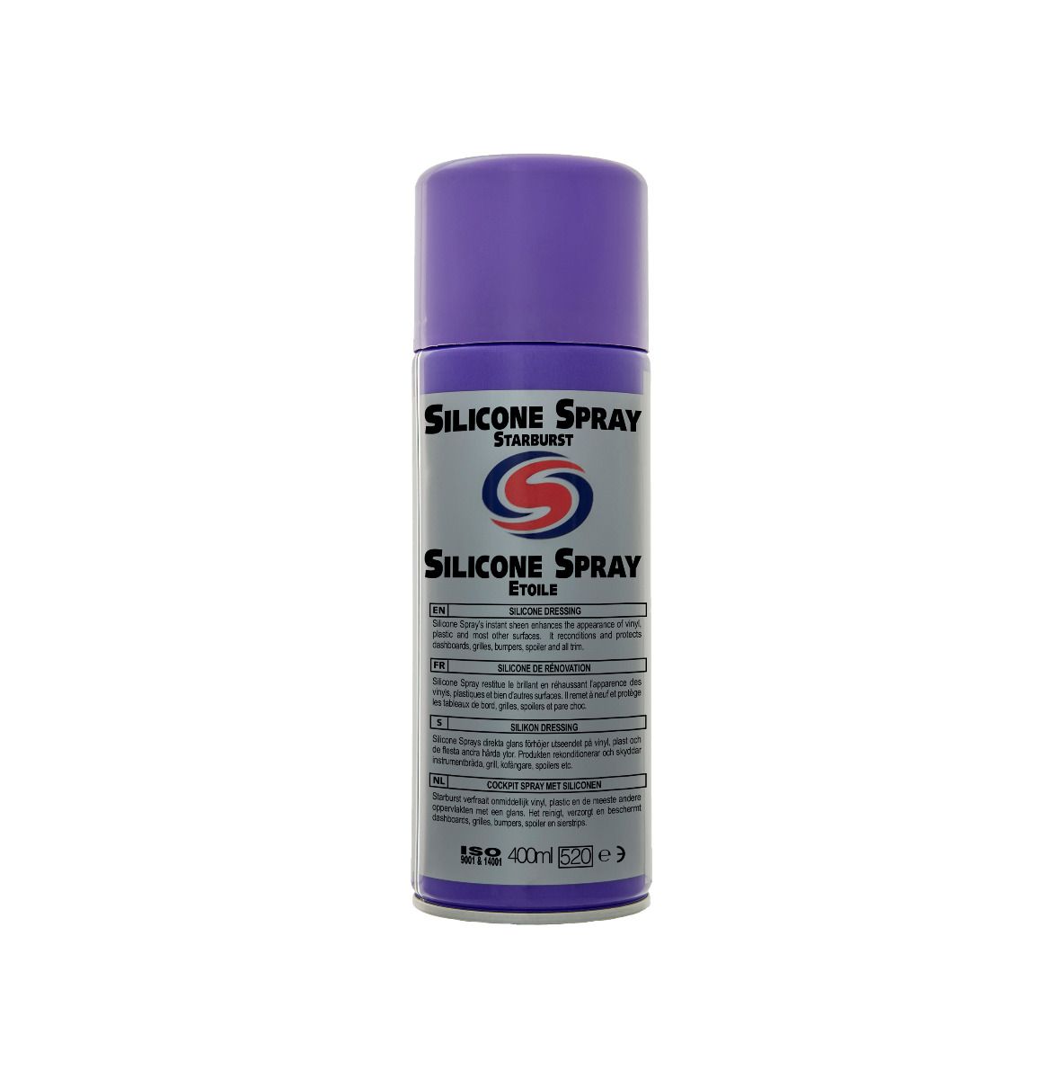 Silicone Spray Starburst - Plastic Coating 400ML
