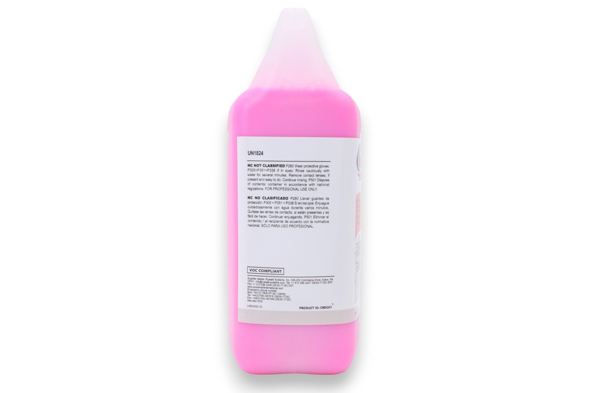 Reglaze Spray Wax Super Concentrate 1 Gal (Makes 10 Gal
