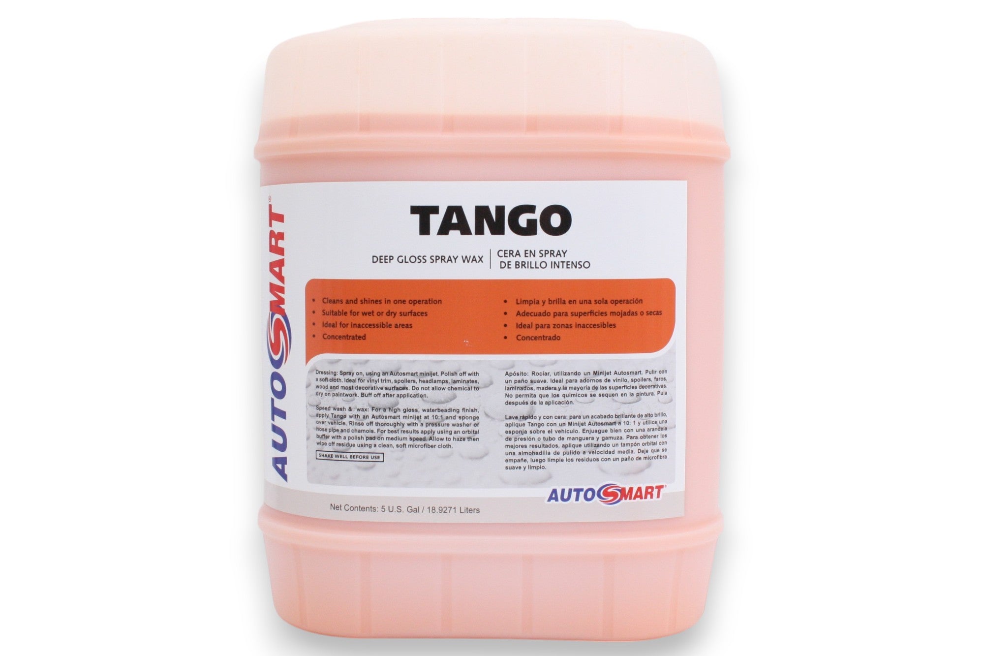 Tango - Deep Gloss Spraywax Concentrate – Autosmart America