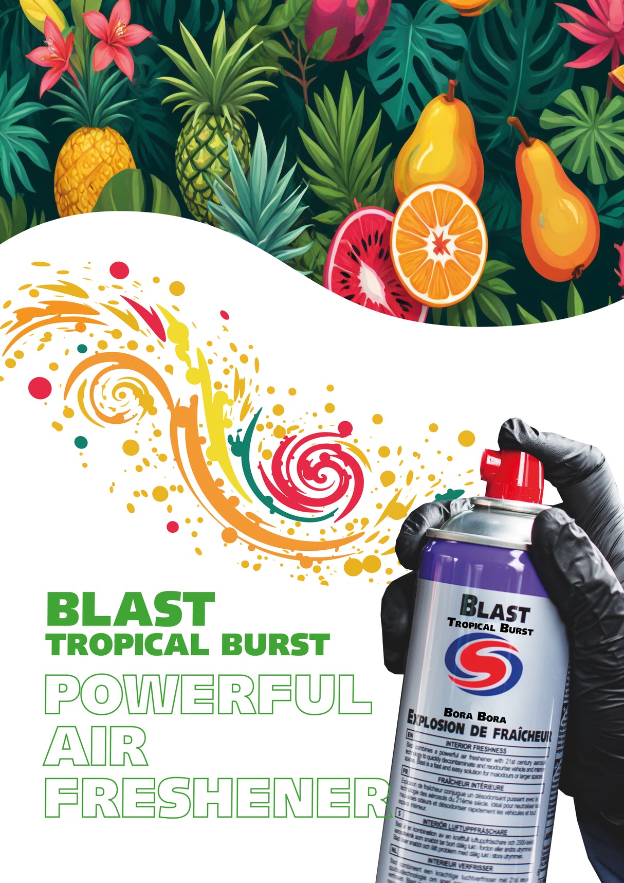 Blast Tropical Burst - Interior Fragrance 400ml