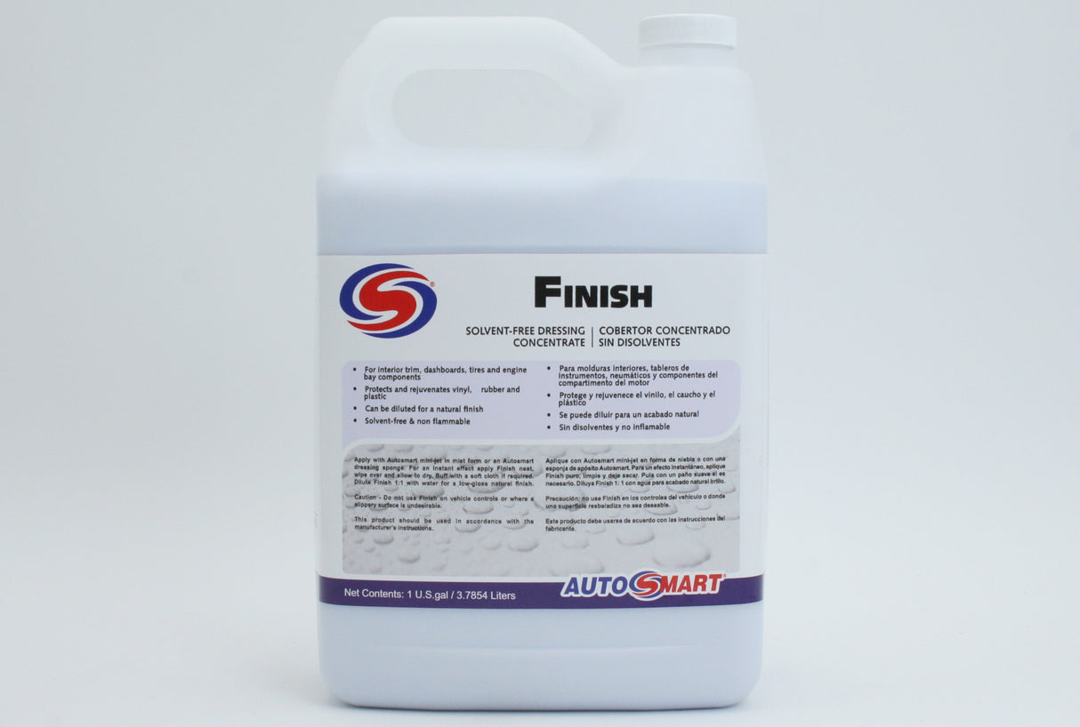 Finish - Premium Water-Based Dressing Concentrate 1 Gal