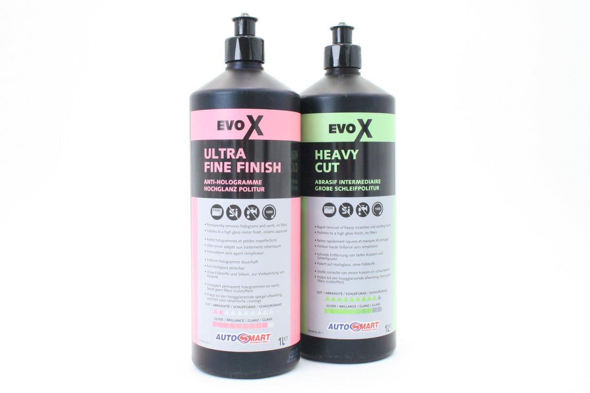 Evo X - Abrillantador de acabado ultrafino 1Ltr