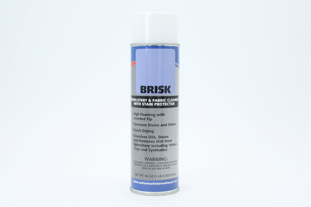 Brisk - Upholstery And Fabric Foam Cleaner 18oz