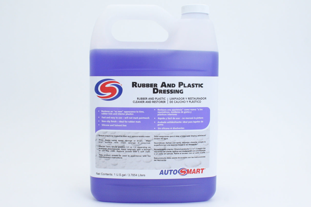 Rubber And Plastic Cleaner And Restorer - Silicone Free 1 Gal