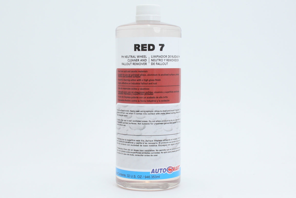 Rojo 7 - Removedor de Hierro con pH Neutro 1qt