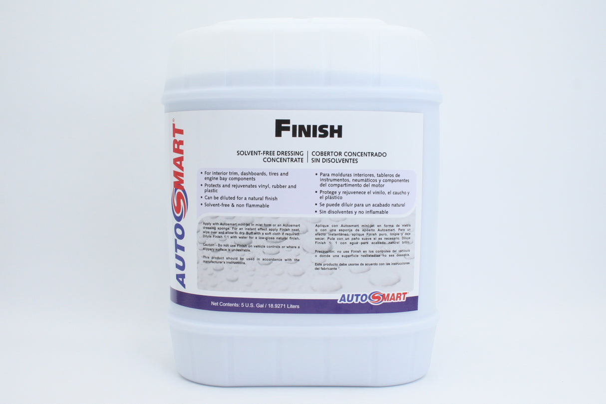 Finish - Premium Water-Based Dressing Concentrate 5 Gal