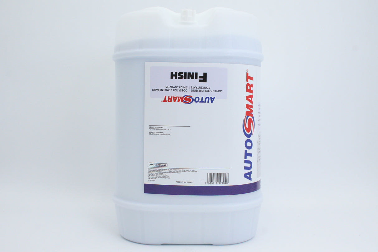 Finish - Premium Water-Based Dressing Concentrate 5 Gal