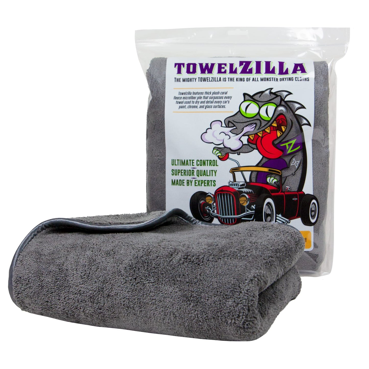 Toalla de secado Towelzilla Monster 25x36" - Ultra felpa