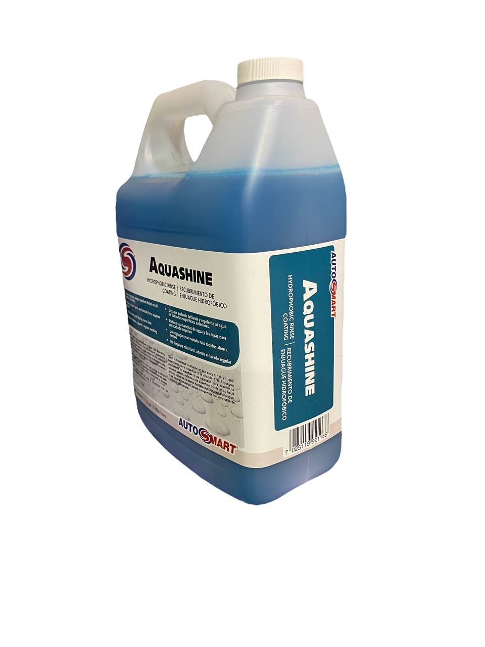 Aquashine - Hydrophobic Rinse Coating 1galA hydrophobic rinse coating concentrate which protects paintwork and trim and leaves a glossy, streak-free finish. Ideal for use in the wash process for fewer water spots and better water beading. Dilutes up to 25