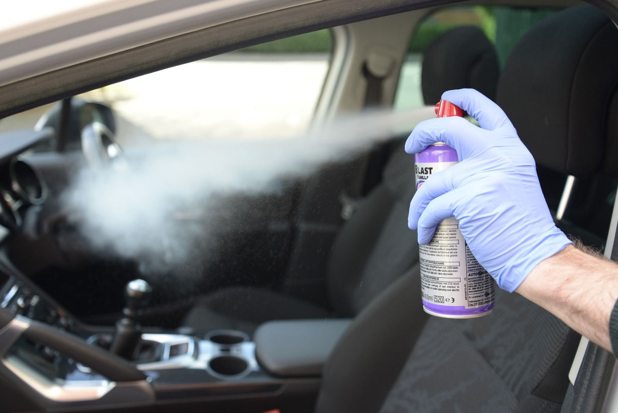 Blast Bubblegum - Interior Fragrance 400mlPowerful aerosol air freshener, with a unique high discharge nozzle. Blast combats malodors and quickly adds a long-lasting freshness to a vehicle or room. Blast is also suitable for use in large rooms and spaces.