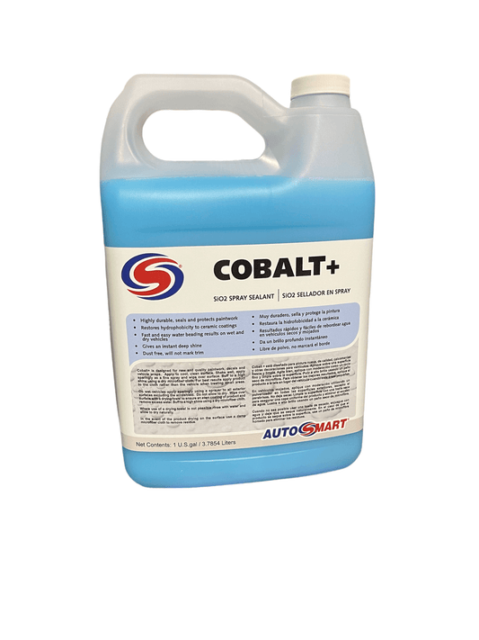 Cobalt+ - Si02 Ionic Nano Spray Sealant 1galCobalt+ is a highly versatile Si02 spray sealant, using unique Ionic Nano technology. For use on ceramic coated surfaces or quality paintwork Fast and easy results on wet and dry vehicles Gives an instant deep s
