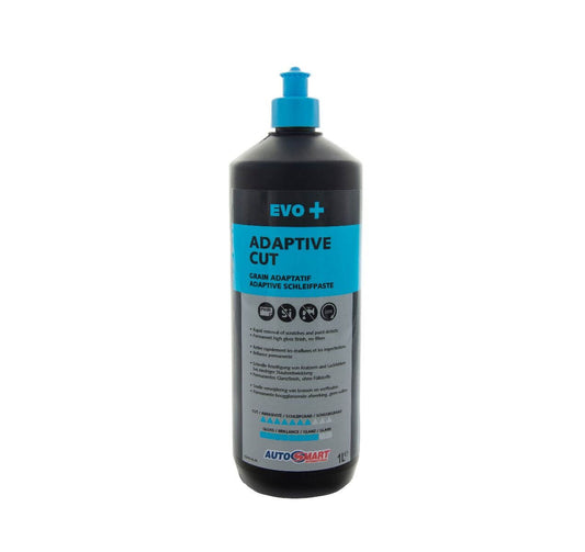 Evo+ - One Step Compound Polish 1ltrFast and Flexible Compound A fast and flexible one step compound polish that quickly removes scratches and leaves a high gloss finish. Next generation formulation is designed to offer maximum performance over a wide ran