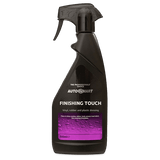 Finishing Touch - Water Based Interior & Tire Dressing 500mlSolvent free dressing. A water-based interior, tire and trim dressing with silicone for both protecting and rejuvenating vinyl, rubber and plastic. Medium gloss. Finishing Touch is solvent-free a