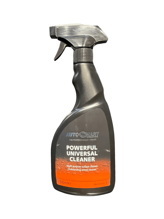 Powerful Universal Cleaner 500mlMulti-purpose & Wheel Cleaner. Outstanding cleaning performance for cars, boats, RV's and airplanes. Suitable for removal of brake dust and traffic film from wheels. An excellent multi-purpose cleaner and great all-rounder.